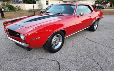 Chevrolet Camaro  1969 red