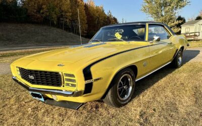 Chevrolet Camaro  1969 yellow