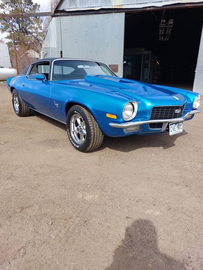 Chevrolet Camaro  1970 blue
