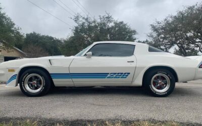 Chevrolet Camaro  1980 white