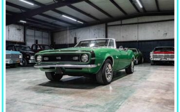 Chevrolet-Camaro-convertible-1968-green