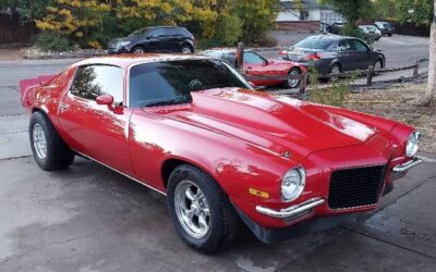 Chevrolet Camaro lt  1971 red
