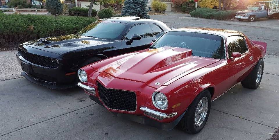 Chevrolet-Camaro-lt-1971-red