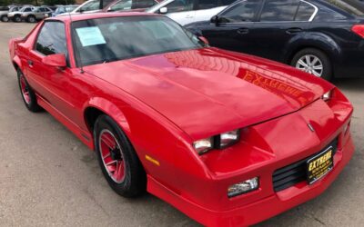 Chevrolet Camaro sport  1989 red