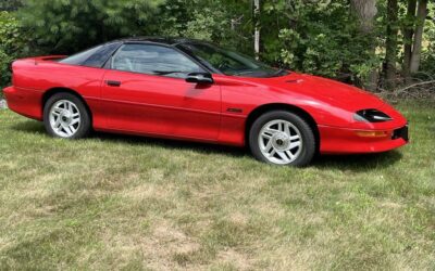 Chevrolet Camaro z28  1993 red