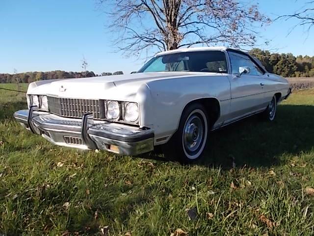 Chevrolet Caprice convertible  1973 white