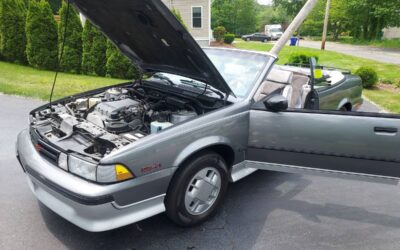 Chevrolet Cavalier z24  1988 grey