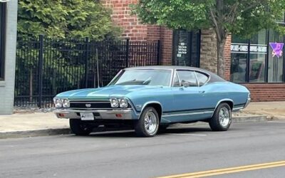Chevrolet Chevelle  1968 blue