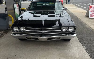 Chevrolet Chevelle  1969 black