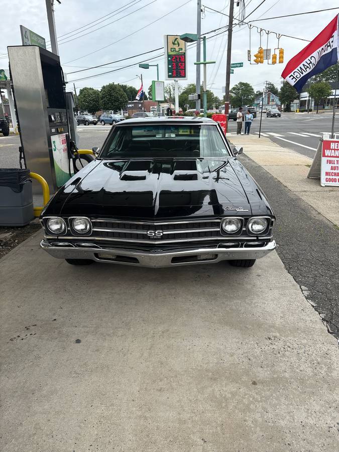 Chevrolet Chevelle  1969 black