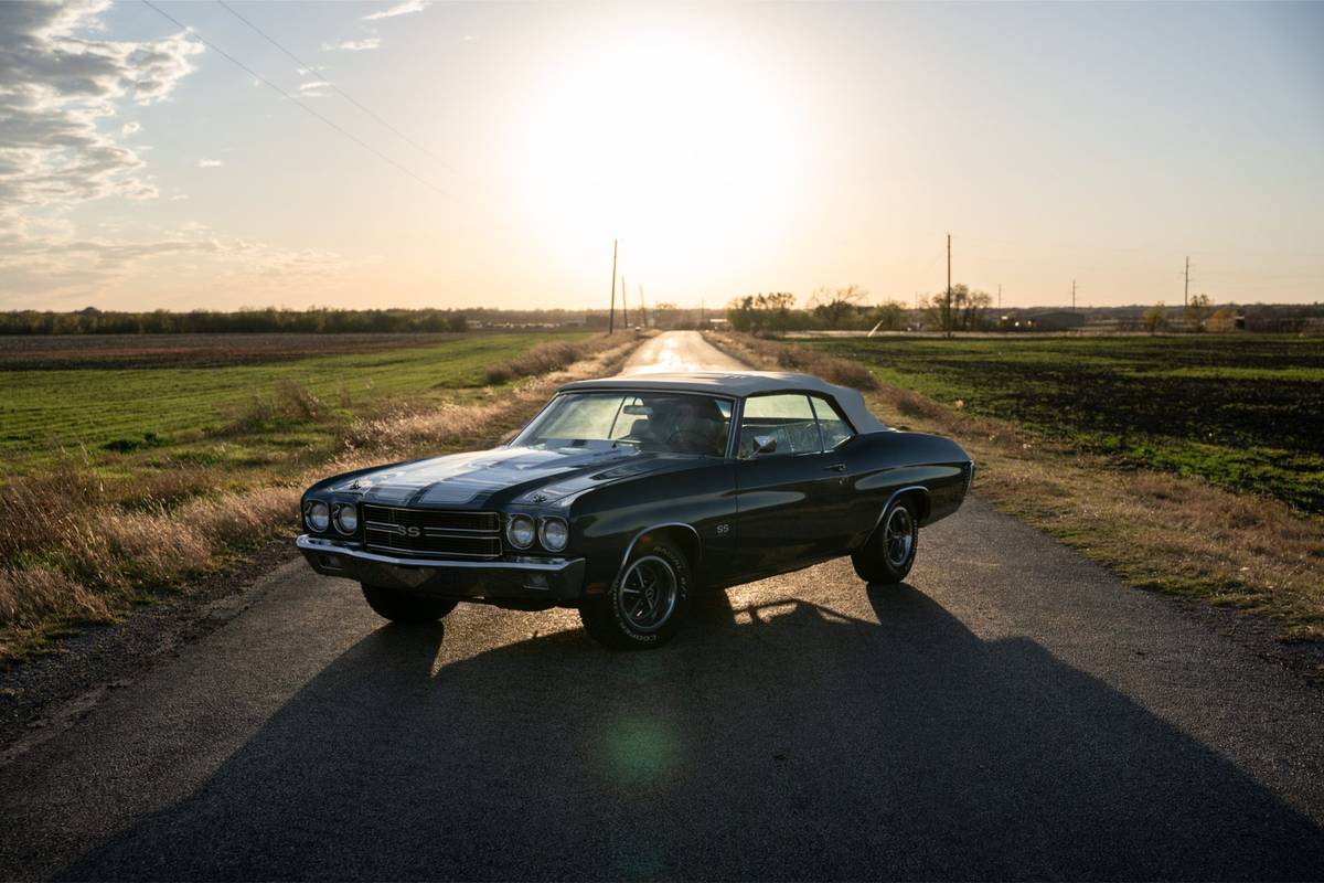 Chevrolet Chevelle  1970 blue