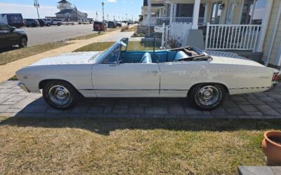 Chevrolet Chevelle malibu  1967 white
