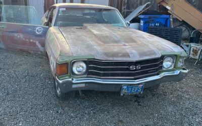 Chevrolet Chevelle malibu  1972 green
