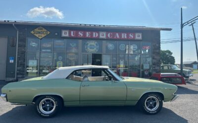 Chevrolet Chevelle ss  1969 green