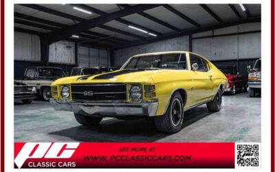 Chevrolet Chevelle ss  1971 yellow