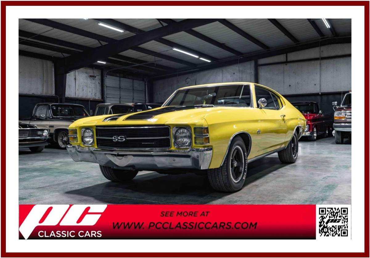 Chevrolet-Chevelle-ss-1971-yellow