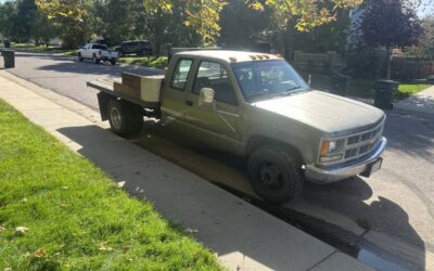 Chevrolet Cheyenne 3500 ck  1994 green
