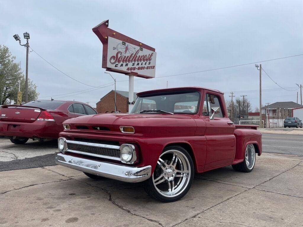 Chevrolet-Ck-10-series-1965-red
