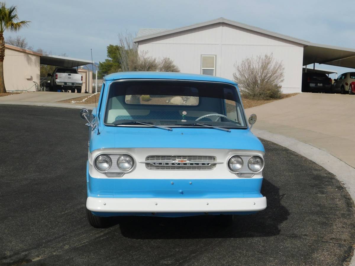 Chevrolet Corvair  1961 blue
