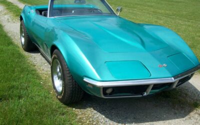 Chevrolet Corvette  1968 green