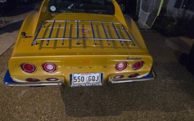 Chevrolet Corvette  1973 yellow