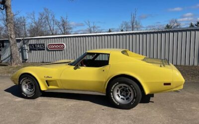 Chevrolet Corvette  1974 yellow