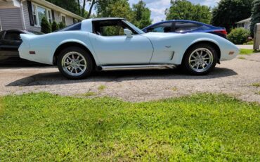 Chevrolet Corvette  1978 blue