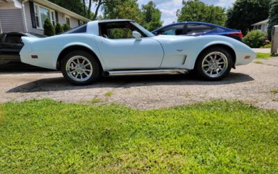 Chevrolet Corvette  1978 blue