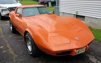 Chevrolet Corvette  1978 orange