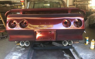 Chevrolet Corvette  1981 red