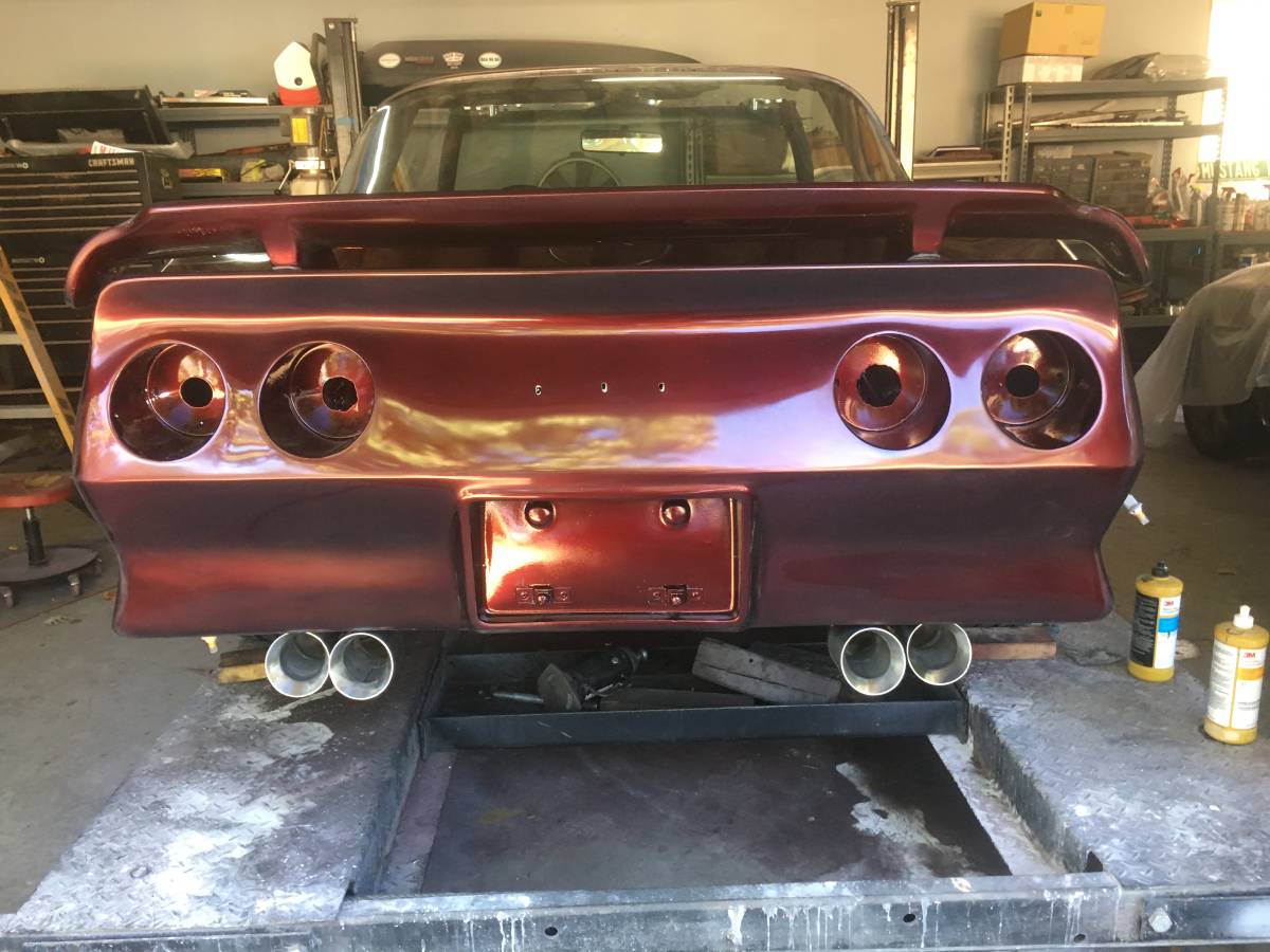 Chevrolet Corvette  1981 red