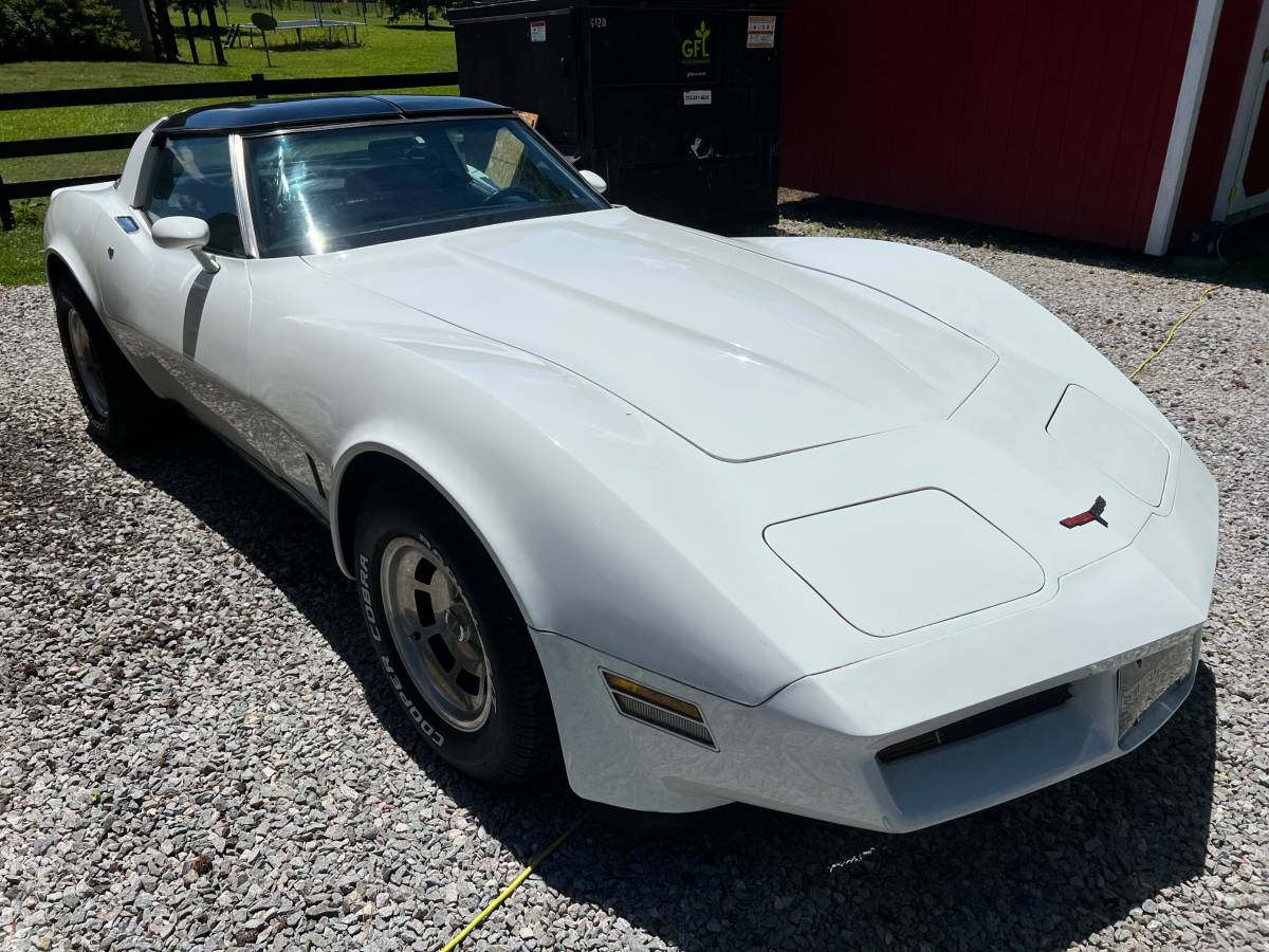Chevrolet Corvette  1981 white