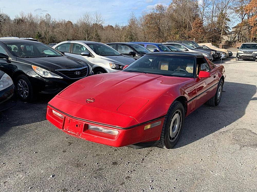 Chevrolet-Corvette-1984-red-1