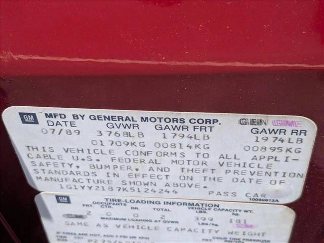 Chevrolet-Corvette-1989-red-14