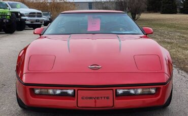Chevrolet-Corvette-1990-red-1
