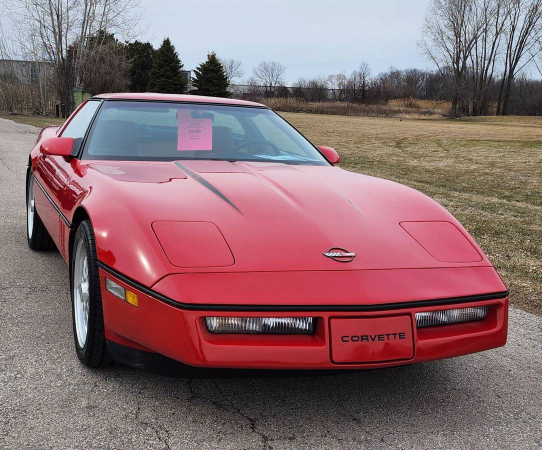Chevrolet-Corvette-1990-red-3