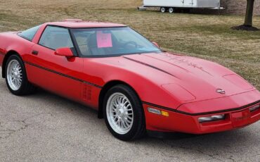 Chevrolet-Corvette-1990-red