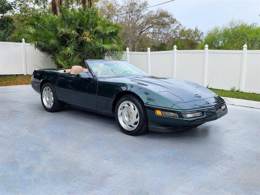 Chevrolet-Corvette-1994-green-1