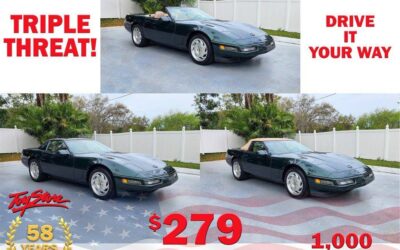 Chevrolet Corvette  1994 green