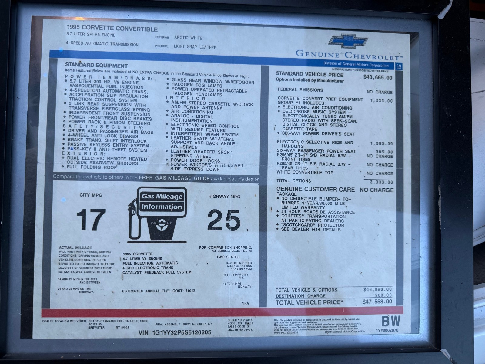Chevrolet-Corvette-1995-Convertible-15