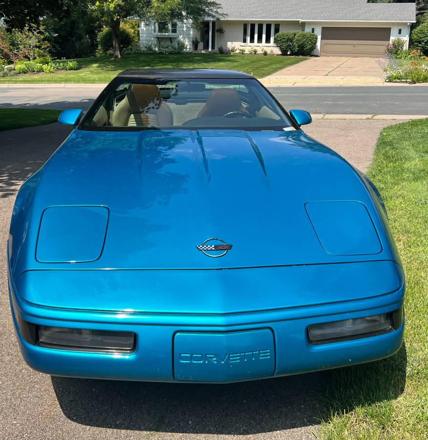 Chevrolet Corvette  1995 blue