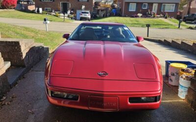 Chevrolet Corvette  1995 red