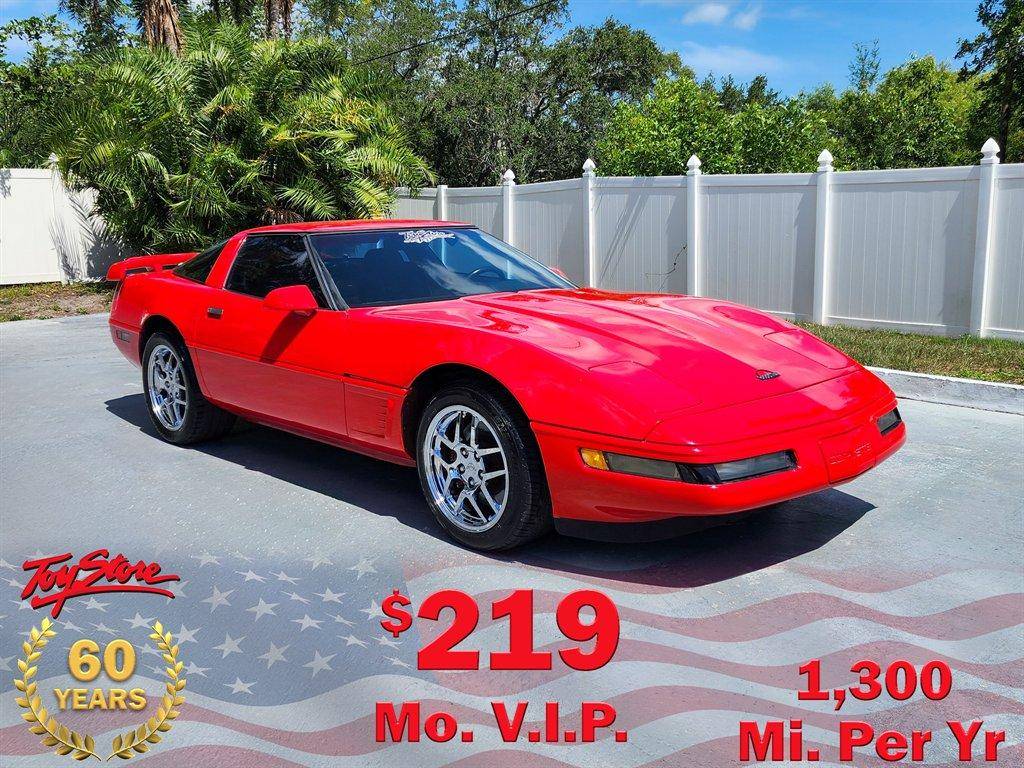 Chevrolet Corvette  1995 red