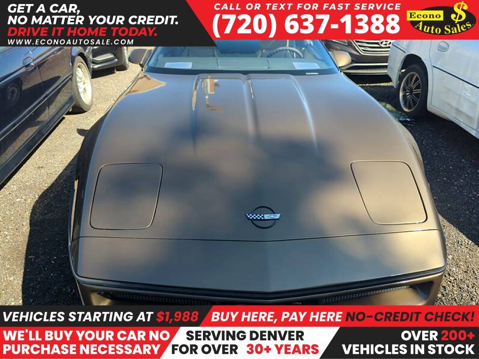 Chevrolet Corvette base  1987