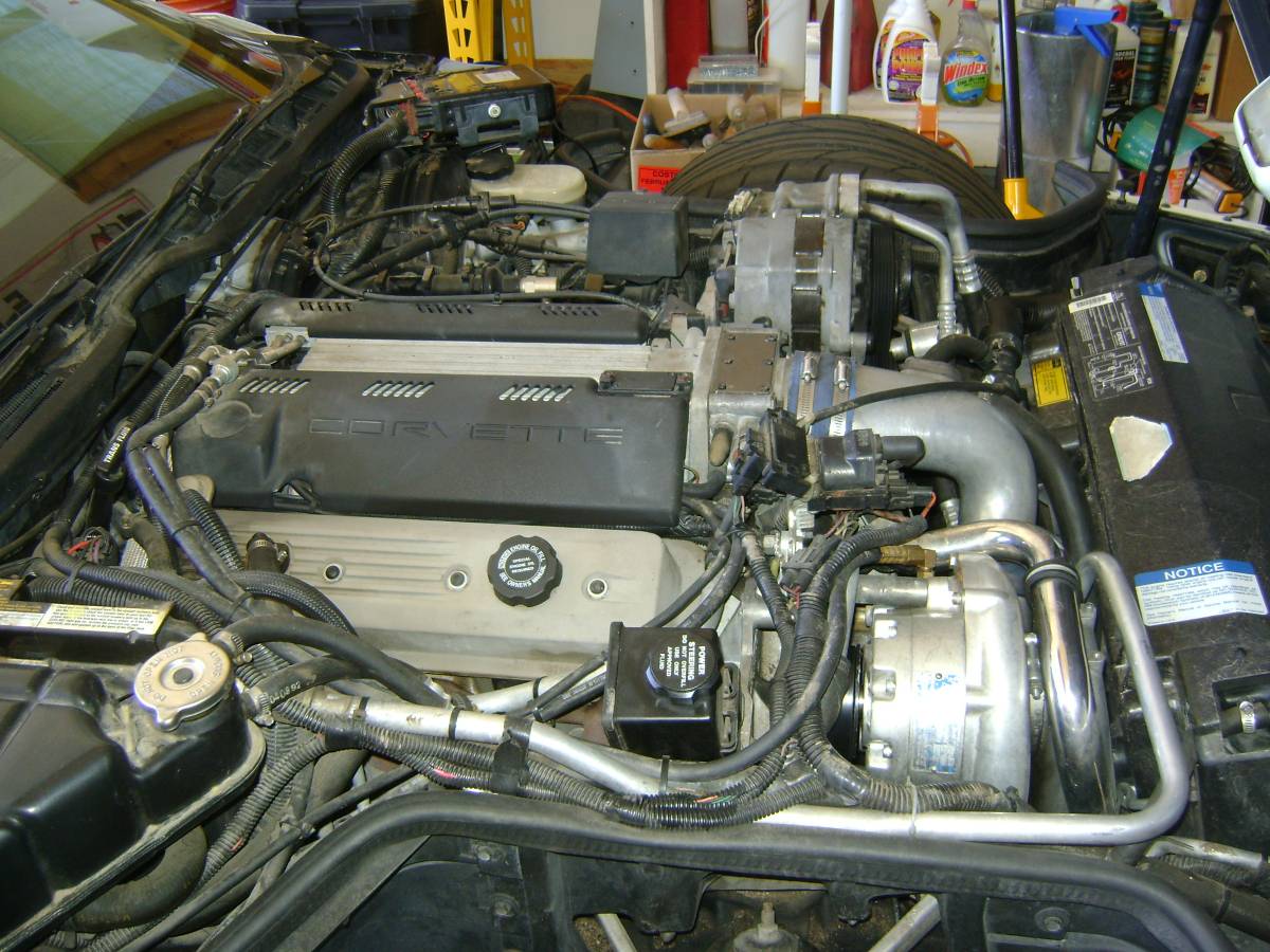 Chevrolet Corvette c4 convertible  1992 white