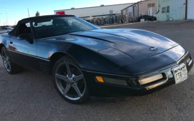 Chevrolet Corvette convertable  1992 black