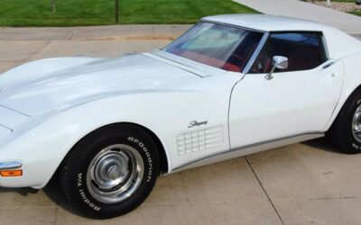 Chevrolet Corvette coupe  1972 red