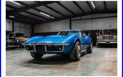 Chevrolet Corvette roadster  1969 blue