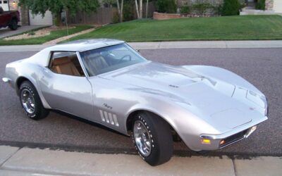 Chevrolet Corvette stingray  1969 silver