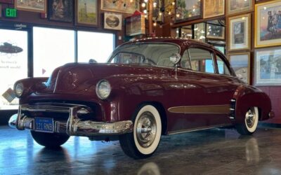 Chevrolet Custom coupe  1950 red